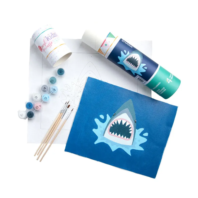 Shorty Shark Paint-by-Numbers by Pink Picasso Kits