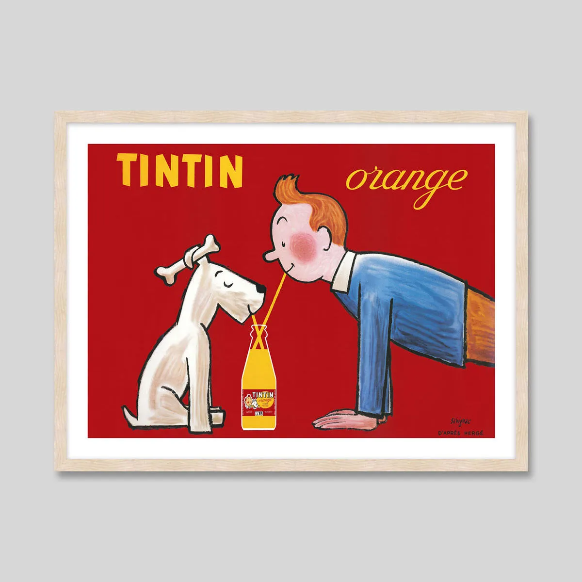 Tintin Orange Soda