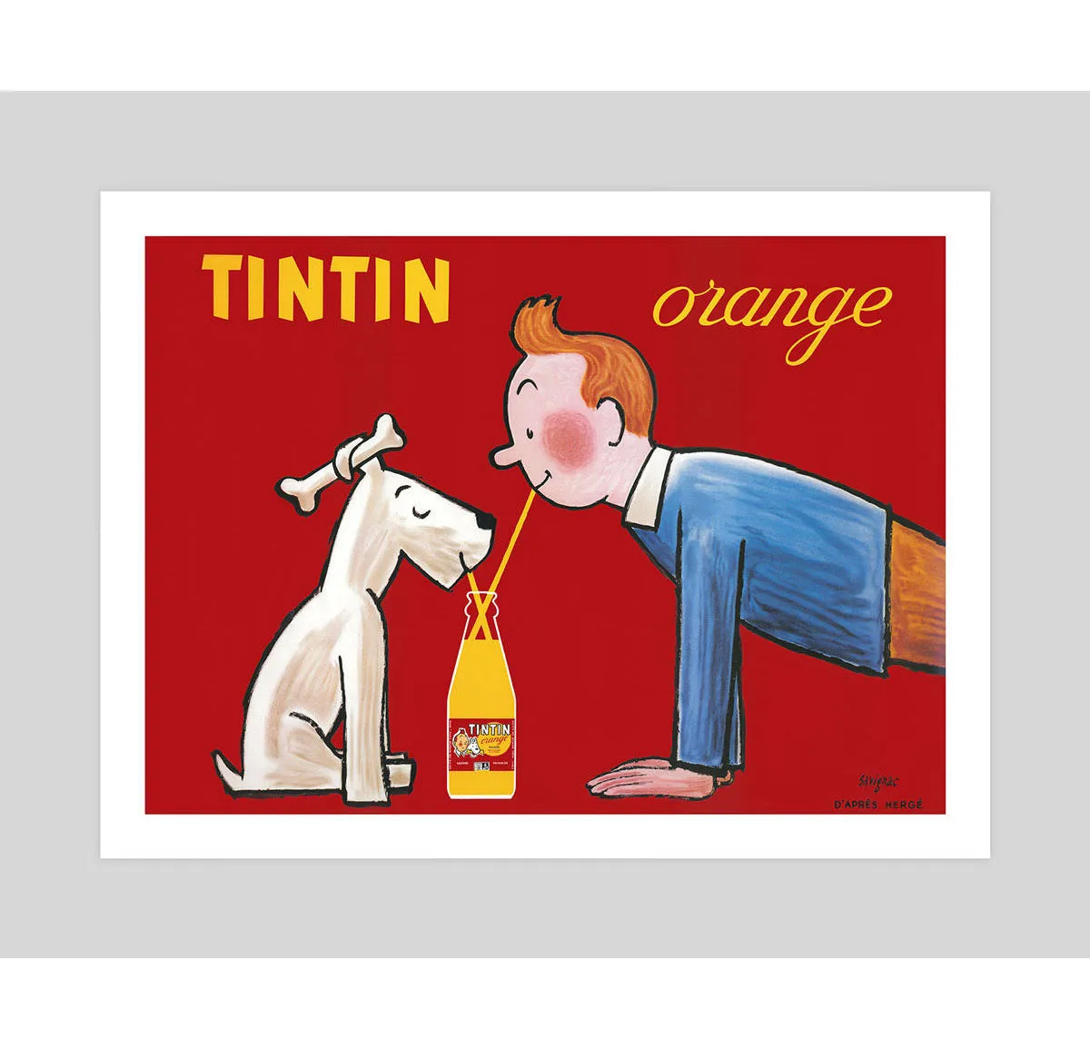 Tintin Orange Soda