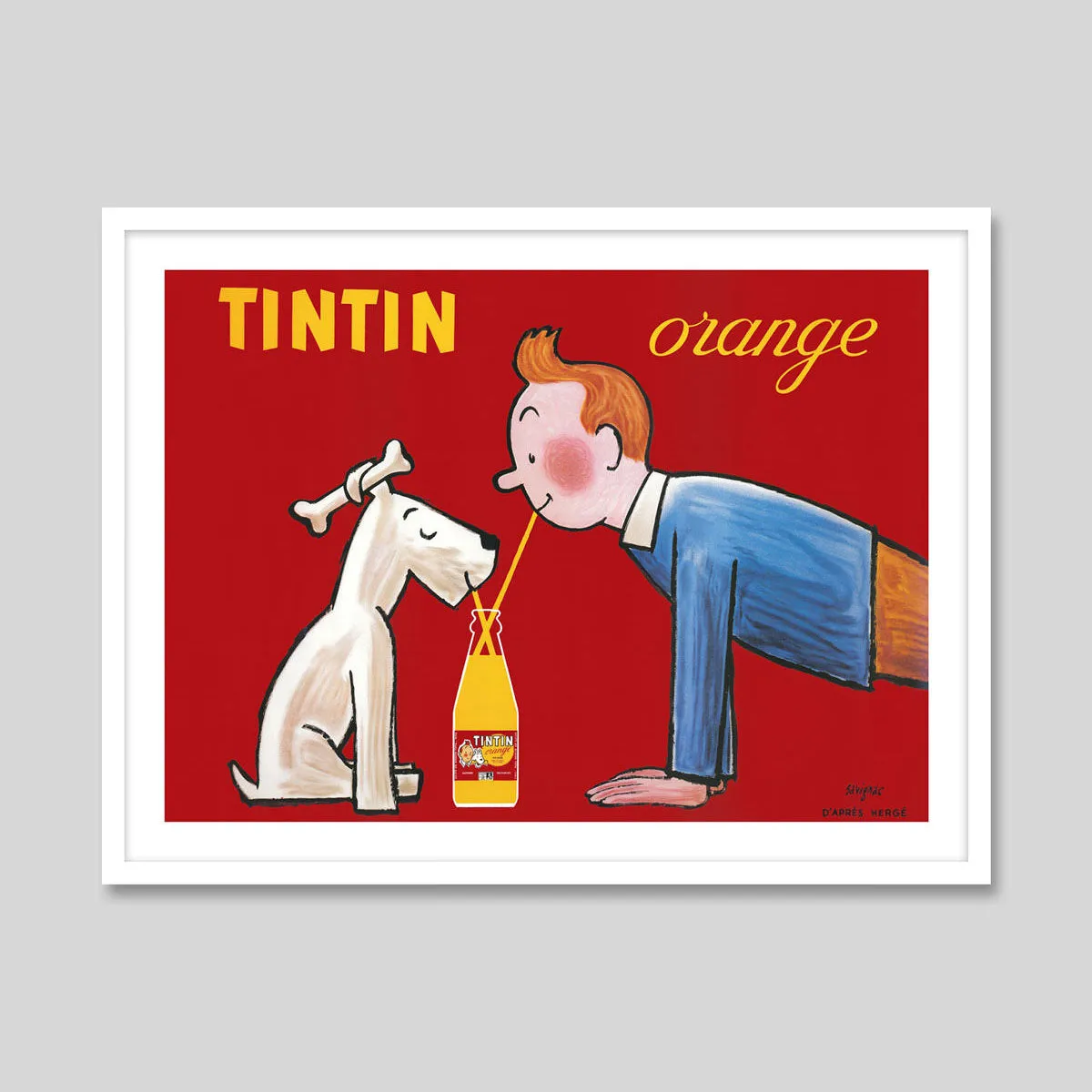 Tintin Orange Soda