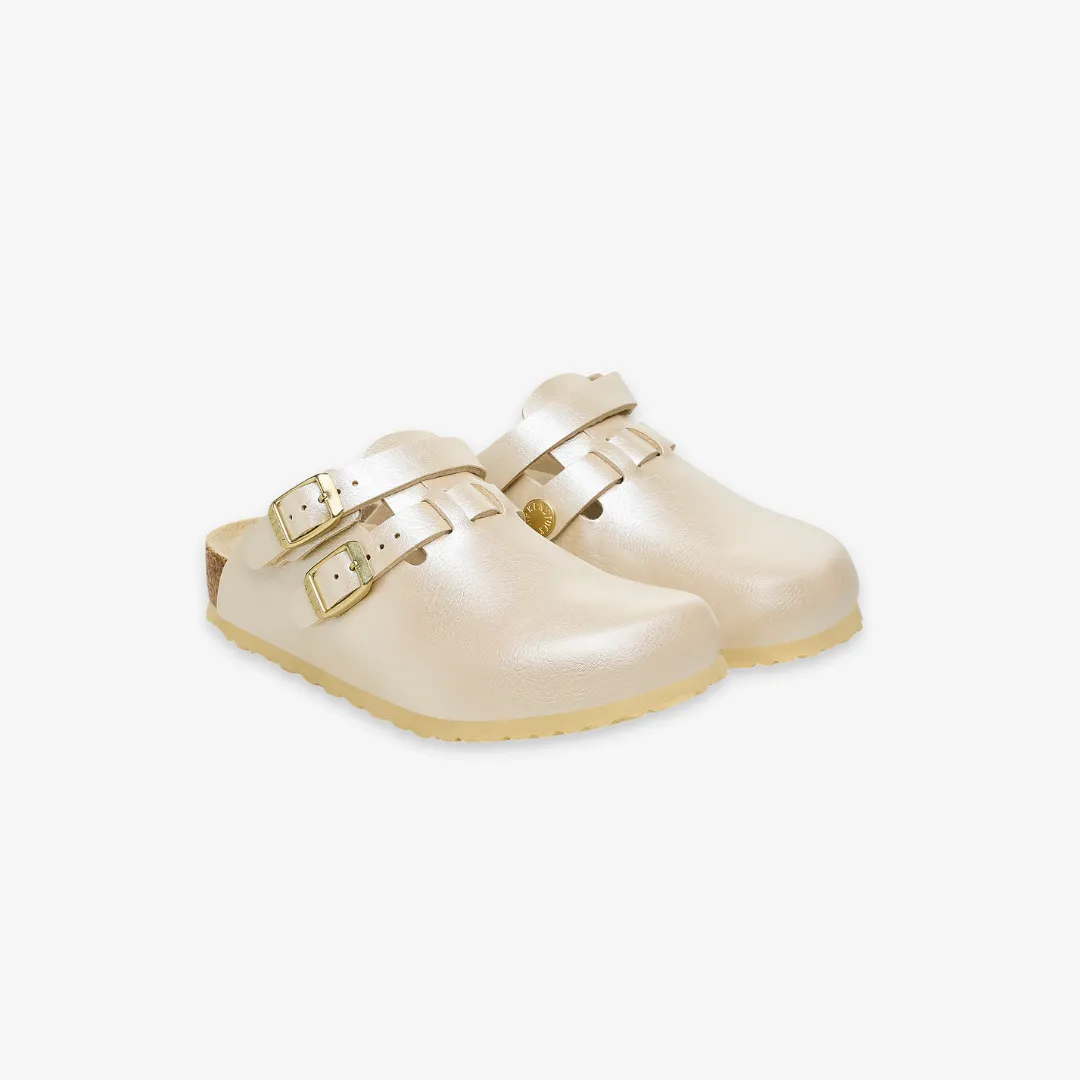 toddler birkenstock kay kids (graceful pearl white)