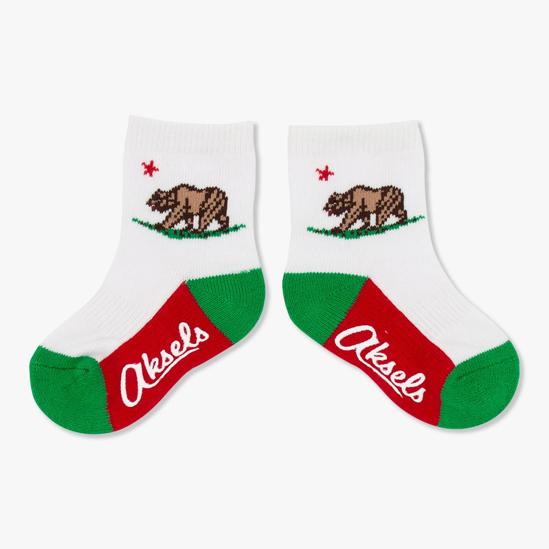 Toddler California Flag Socks