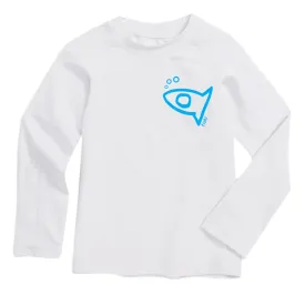 Toddler Rashguard - White