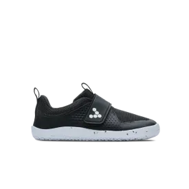 Optimize the title of this e-commerce product to: Vivobarefoot Primus Sport III Kids Shoes in Obsidian