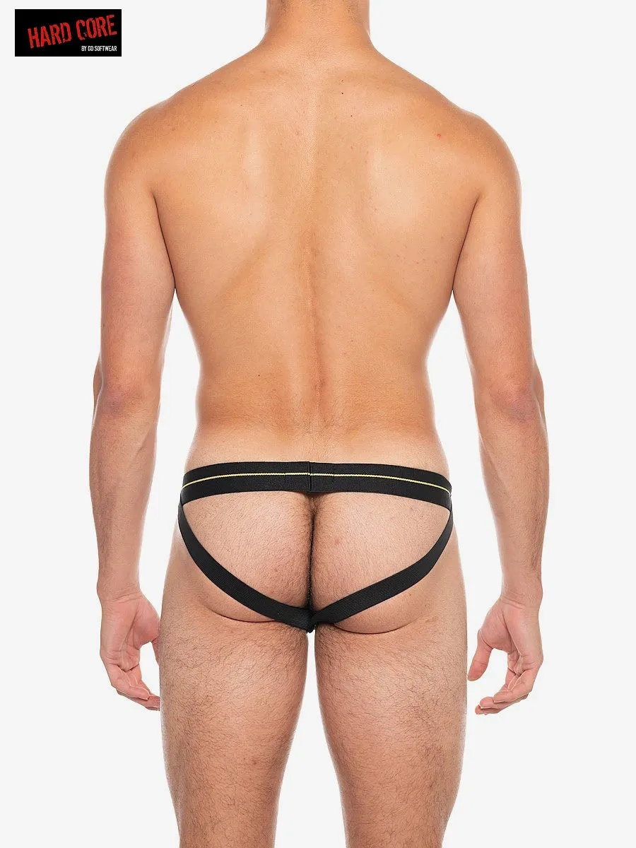 X Pleather Jockstrap w/Cod Piece