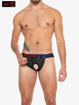 X Pleather Jockstrap w/Cod Piece